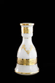 Zahrah Bohemian Czech Republic Base with 24K Gold Filigree
