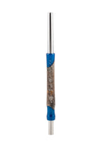 Werkbund Hookah - Amber Blue Black Stem and Hose - Hookah Junkie