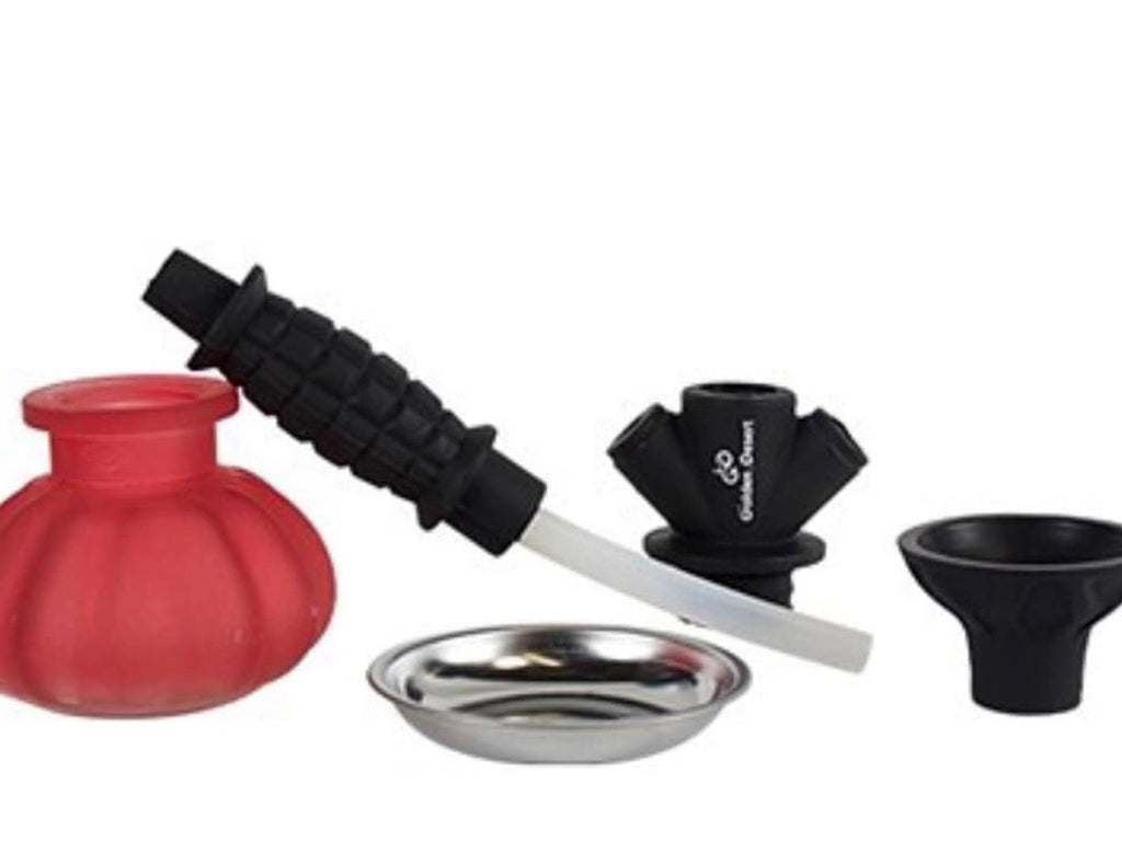 GOLDEN DESERT MINI HYE SILICONE HOOKAH - Hookah Junkie