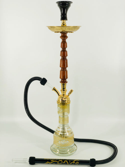 Khalil Maamoon Wood Hookah 2018 – view 2