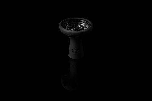 Kaloud Samsaris Lapis Black Silicone and Black Ceramic Hybrid Bowl for Lotus I+