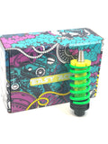 Shi Carver Easy Acryl Black Candy Green - Hookah Junkie