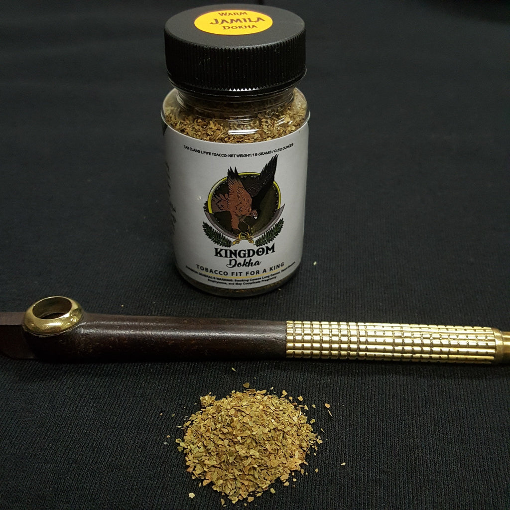 Kingdom Dokha PREMIUM WARM DOKHA BLEND: JAMILA 15G - Hookah Junkie