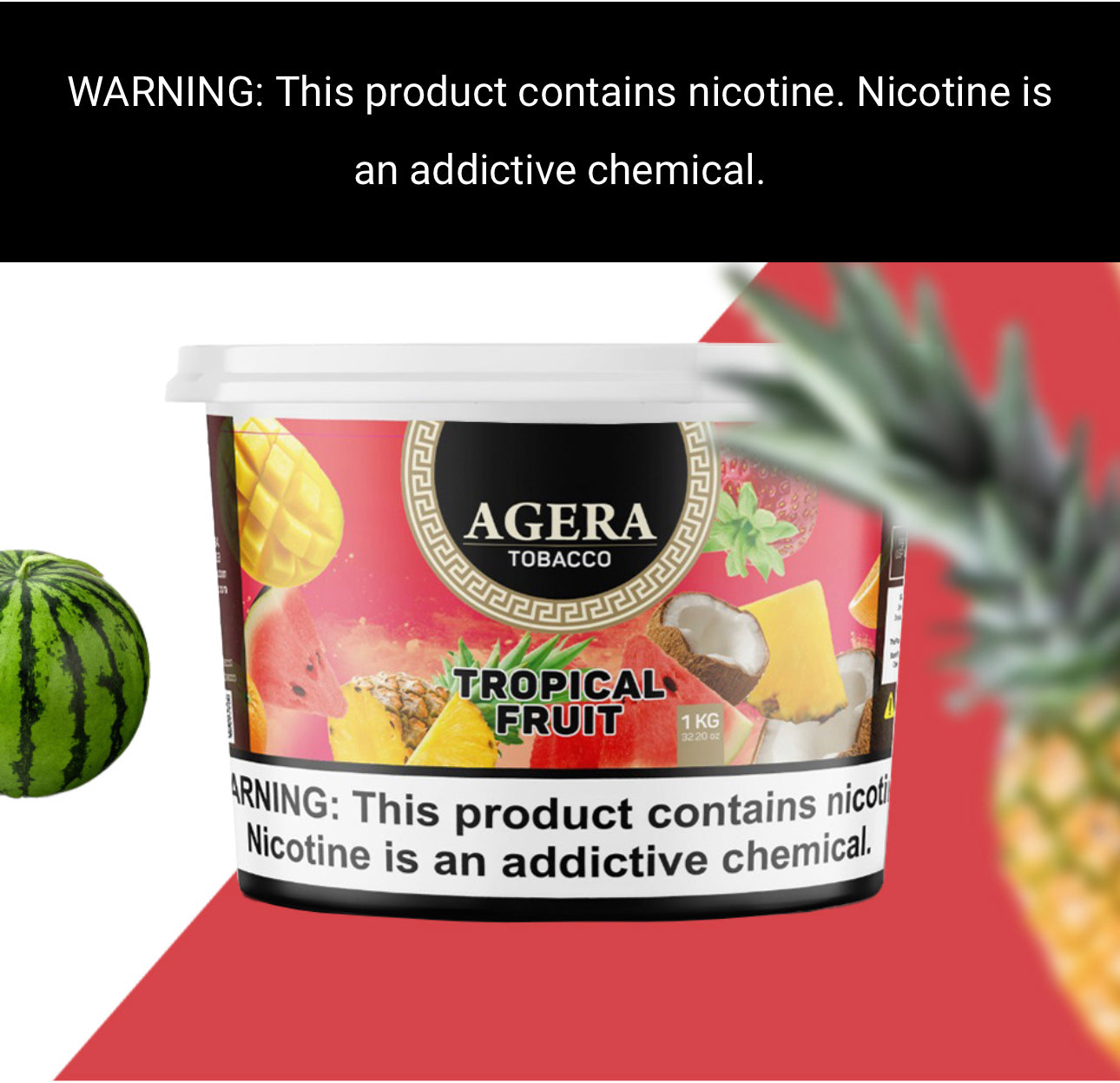 Agera Shisha Tobacco kilos - Hookah Junkie