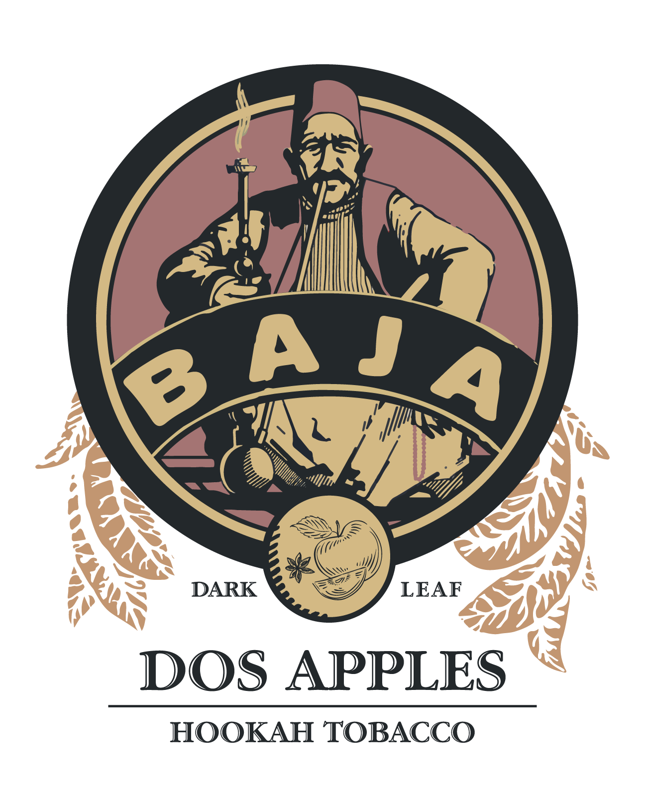 BAJA HOOKAH TOBACCO DARK LEAF 200G - Hookah Junkie