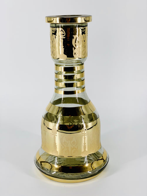 Khalil Mamoon Egyptian Hookah Base Gold Design