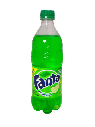 Exotic Soda Fanta Green Apple