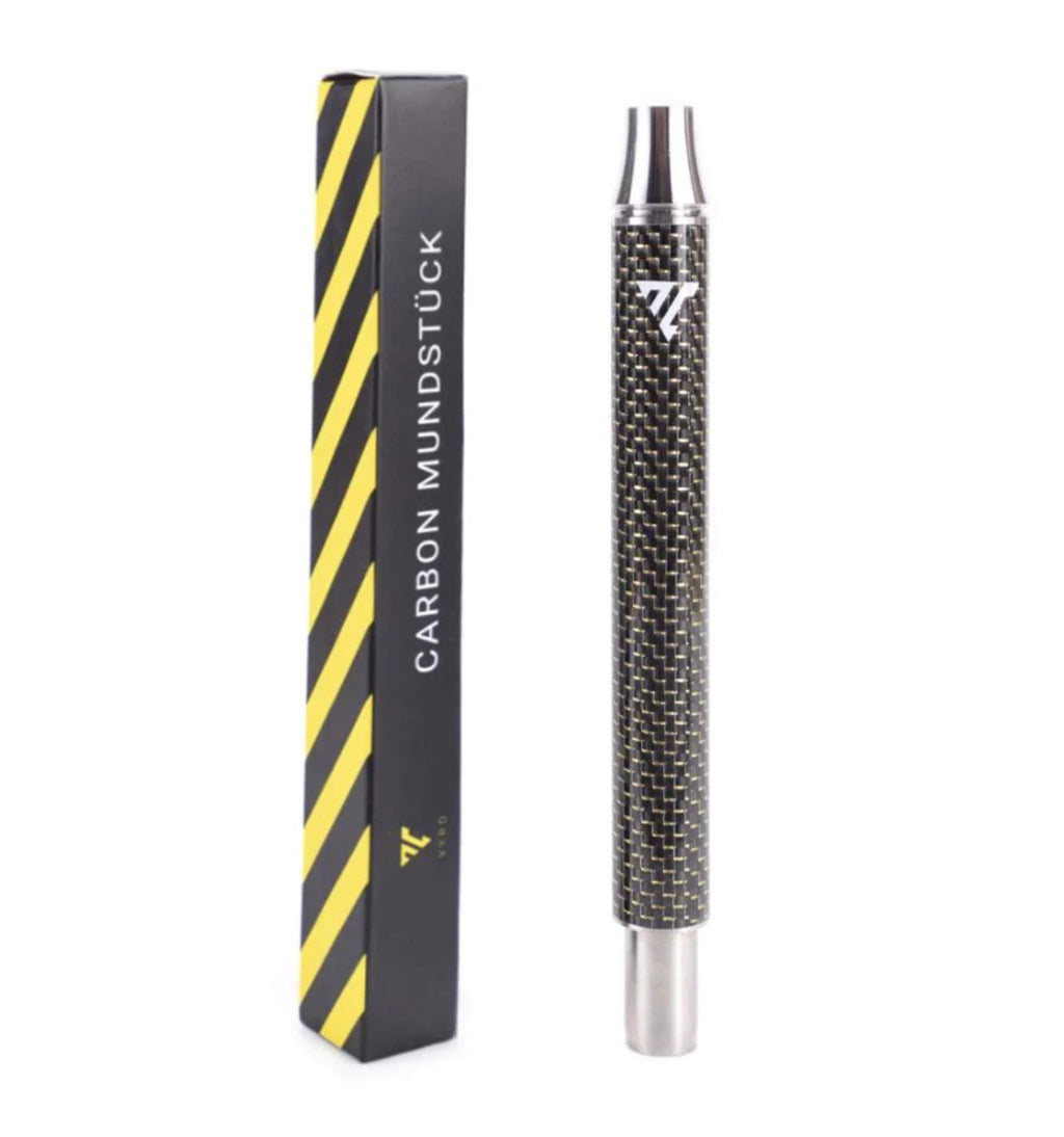 AEON VYRO 17CM CARBON MOUTHPIECE HOSE HANDLE - Hookah Junkie