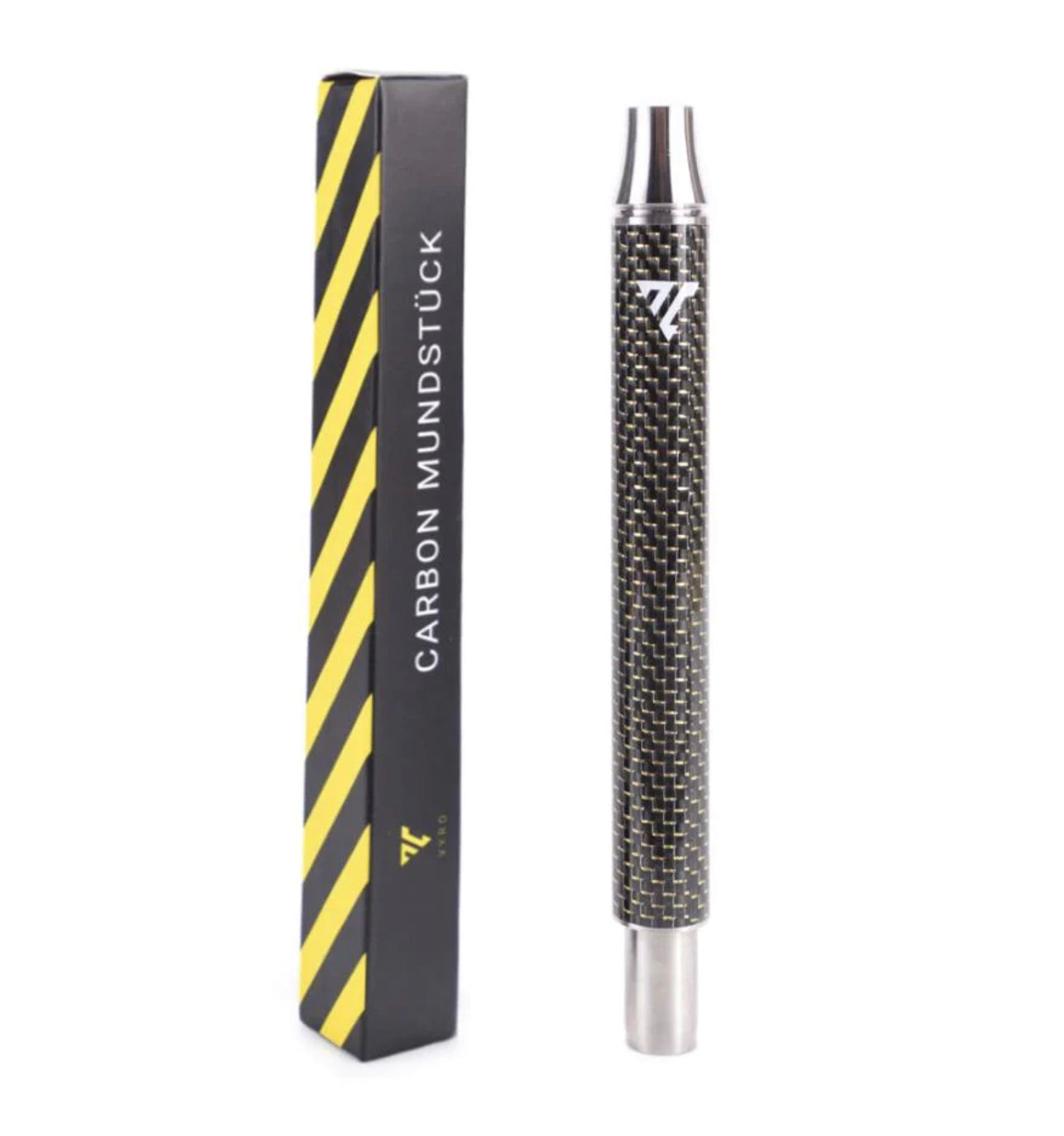 AEON VYRO 17CM CARBON MOUTHPIECE HOSE HANDLE - Hookah Junkie