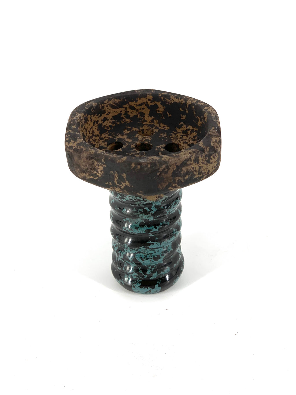 Telamon Evil screw clay hookah bowl - Hookah Junkie