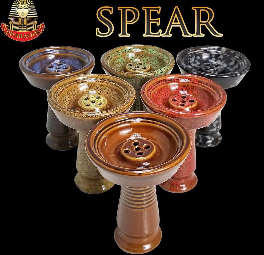 PHARAOHS SPEAR BOWL - Hookah Junkie