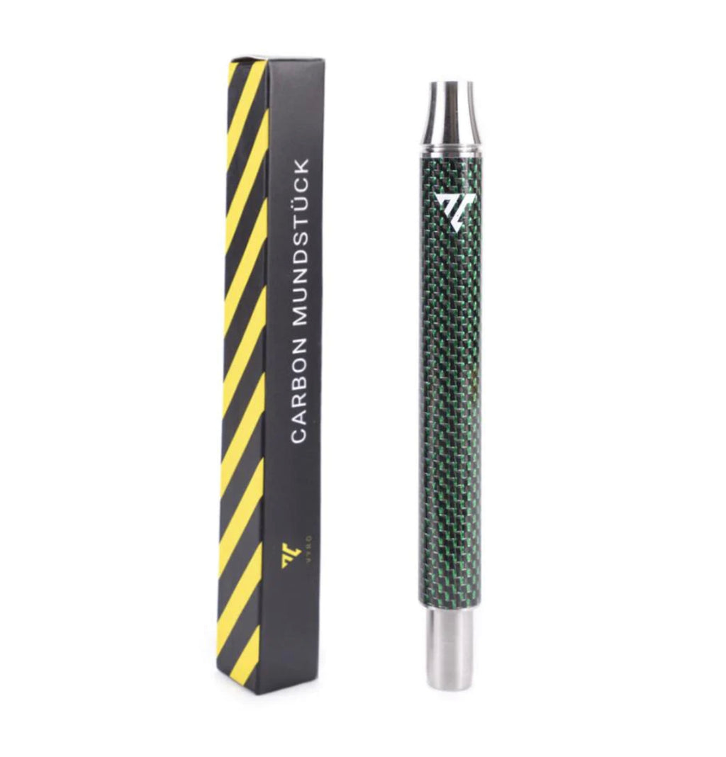AEON VYRO 17CM CARBON MOUTHPIECE HOSE HANDLE - Hookah Junkie