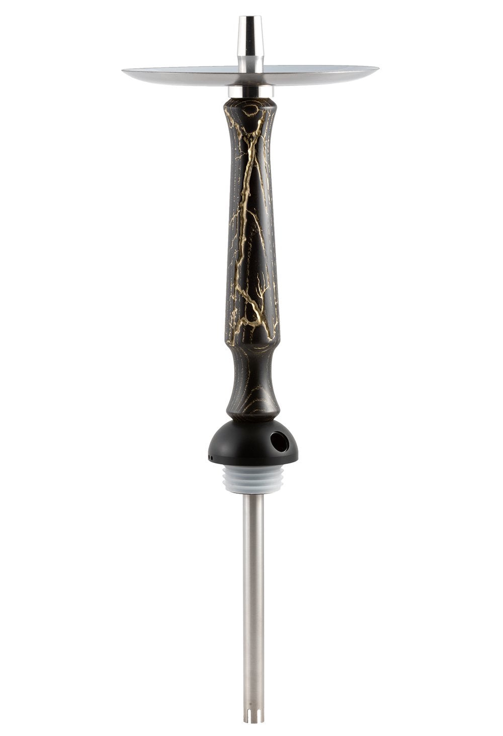 Werkbund Hookah - Zeus Black Gold Stem and Hose - Hookah Junkie