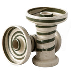 The VHS Vanilla Harmony Swirl Hookah Bowl - Hookah Junkie