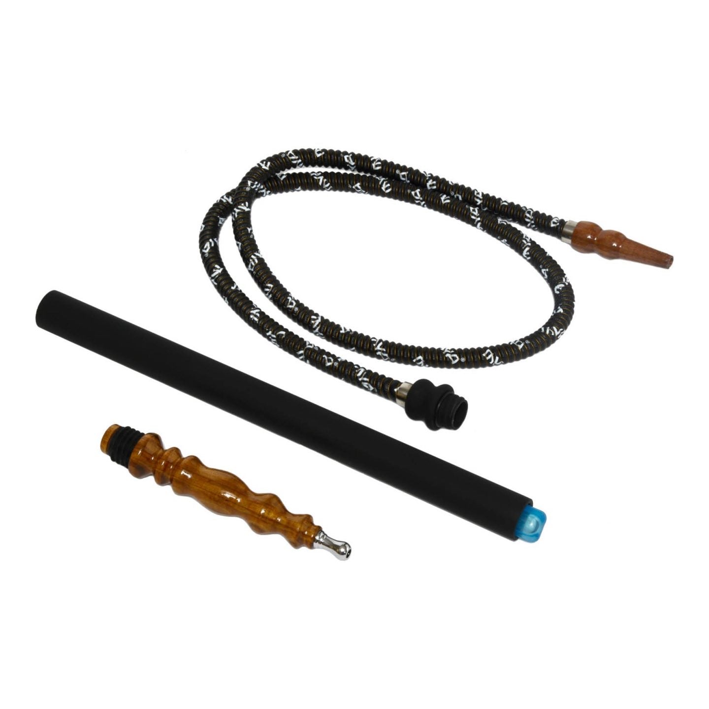Mya Long Handle Freeze Hose with 3 Icicles - Hookah Junkie