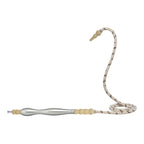 MYA Saray Large Rubber/Aluminum Handle Hose - Hookah Junkie