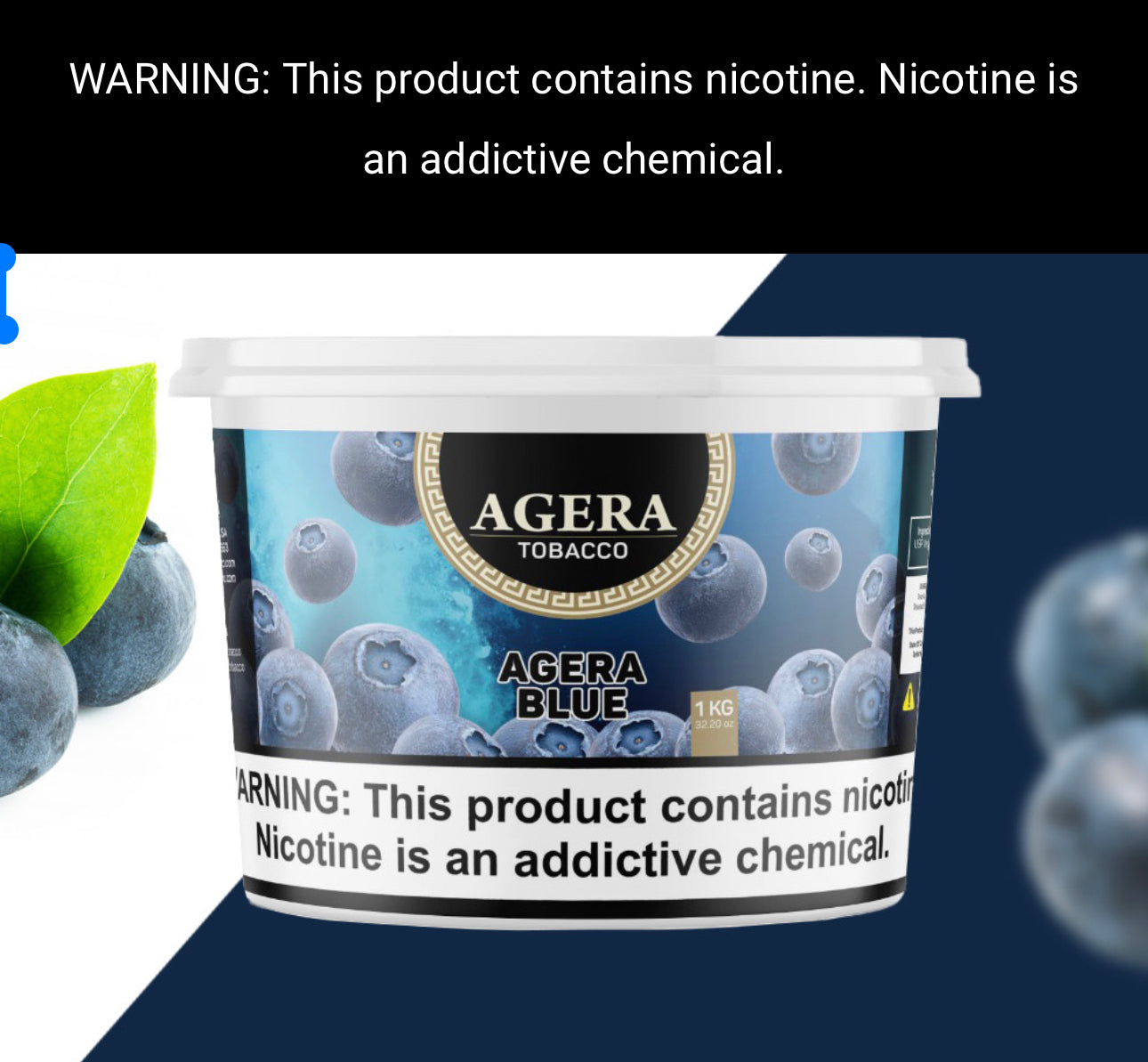 Agera Shisha Tobacco kilos - Hookah Junkie