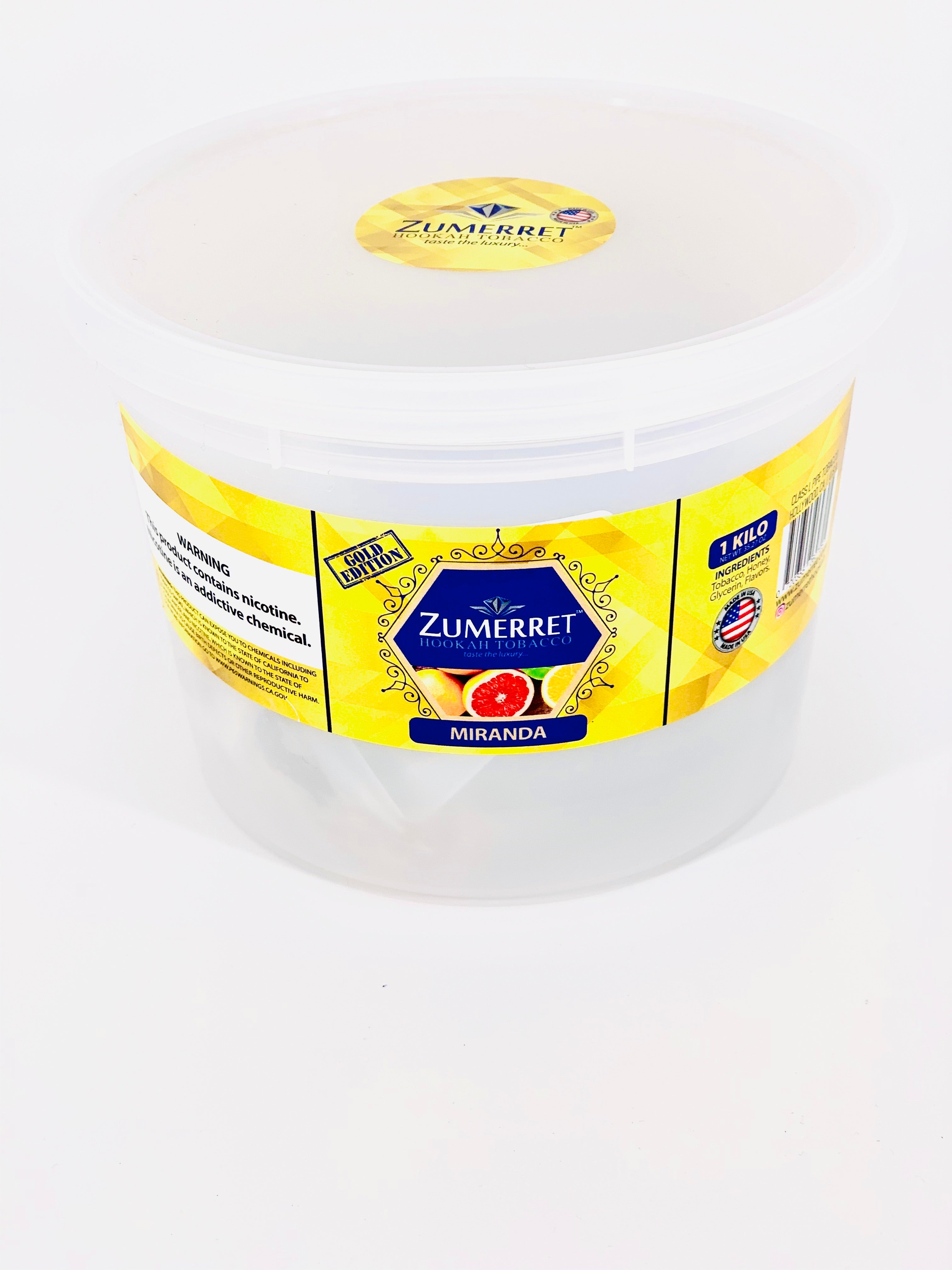 Zumerret 1 Kilo Gold  Line - Hookah Junkie