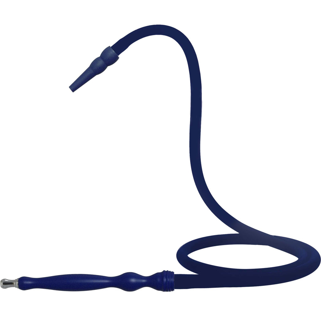 632S MYA Silicon Rubber finishing Long Handle Hose - Hookah Junkie