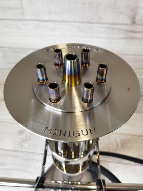 Shi Carver Minigun Hookah - Hookah Junkie