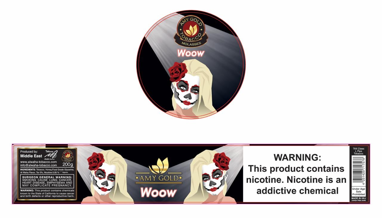 Amy Gold Shisha Tobacco - Hookah Junkie