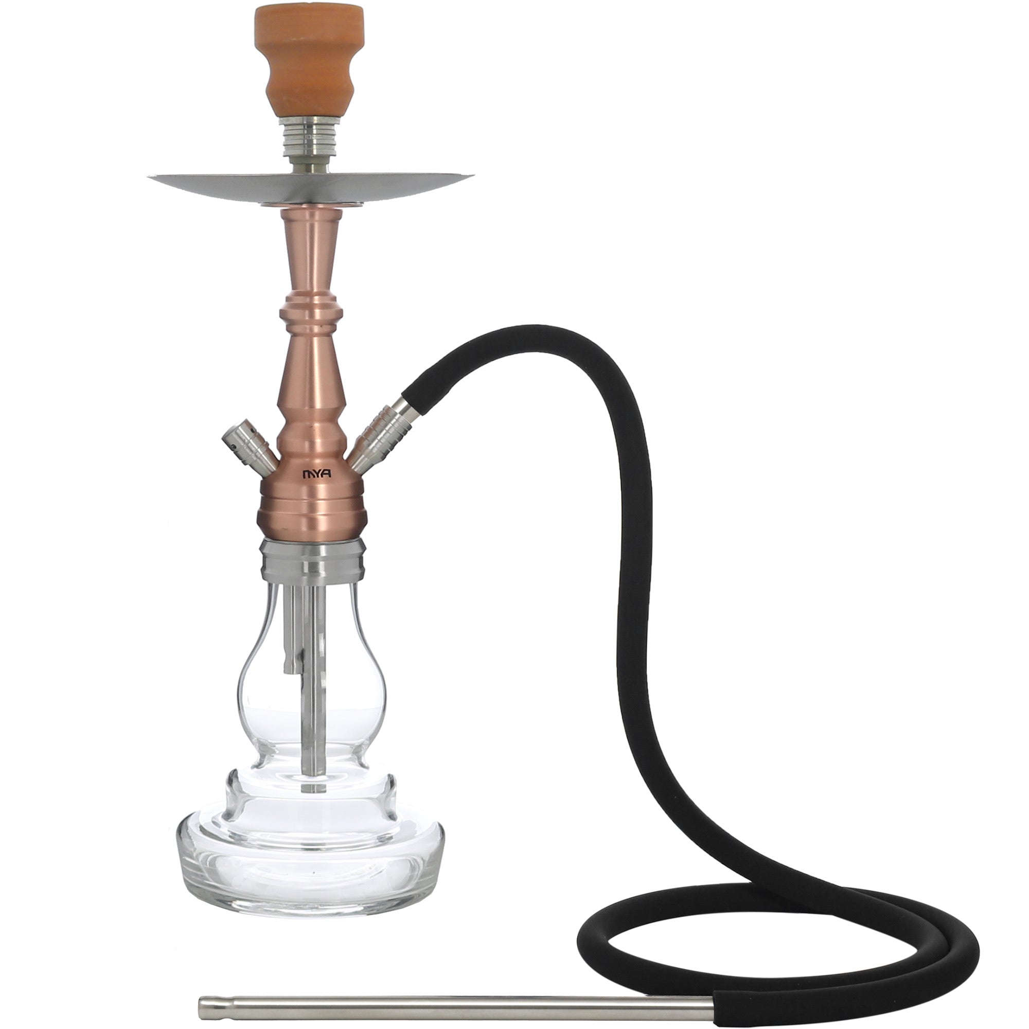 Mini Robusto 500-S-105 Rose Gold Hookah - Hookah Junkie