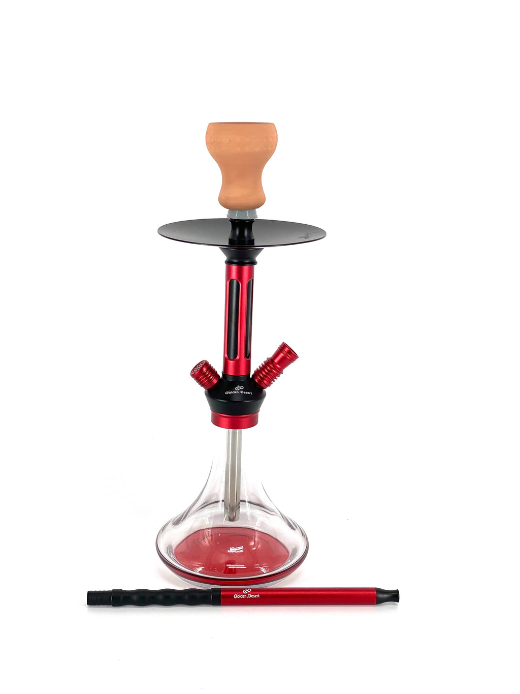 Golden Desert Manara Hookah - Hookah Junkie