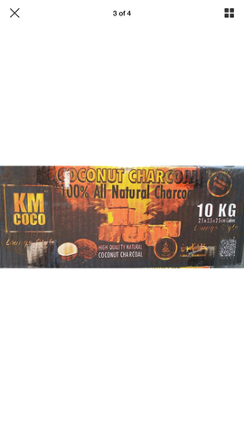 KM COCO COCONUT CHARCOAL 10 KILOS Lounge Style - Hookah Junkie