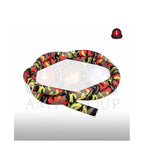 AMY DELUXE SILICONE HOSE W/ DESIGN - Hookah Junkie