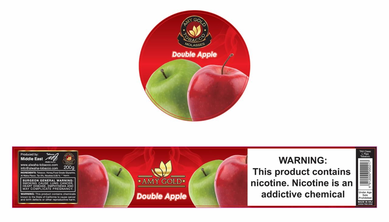 Amy Gold Shisha Tobacco - Hookah Junkie