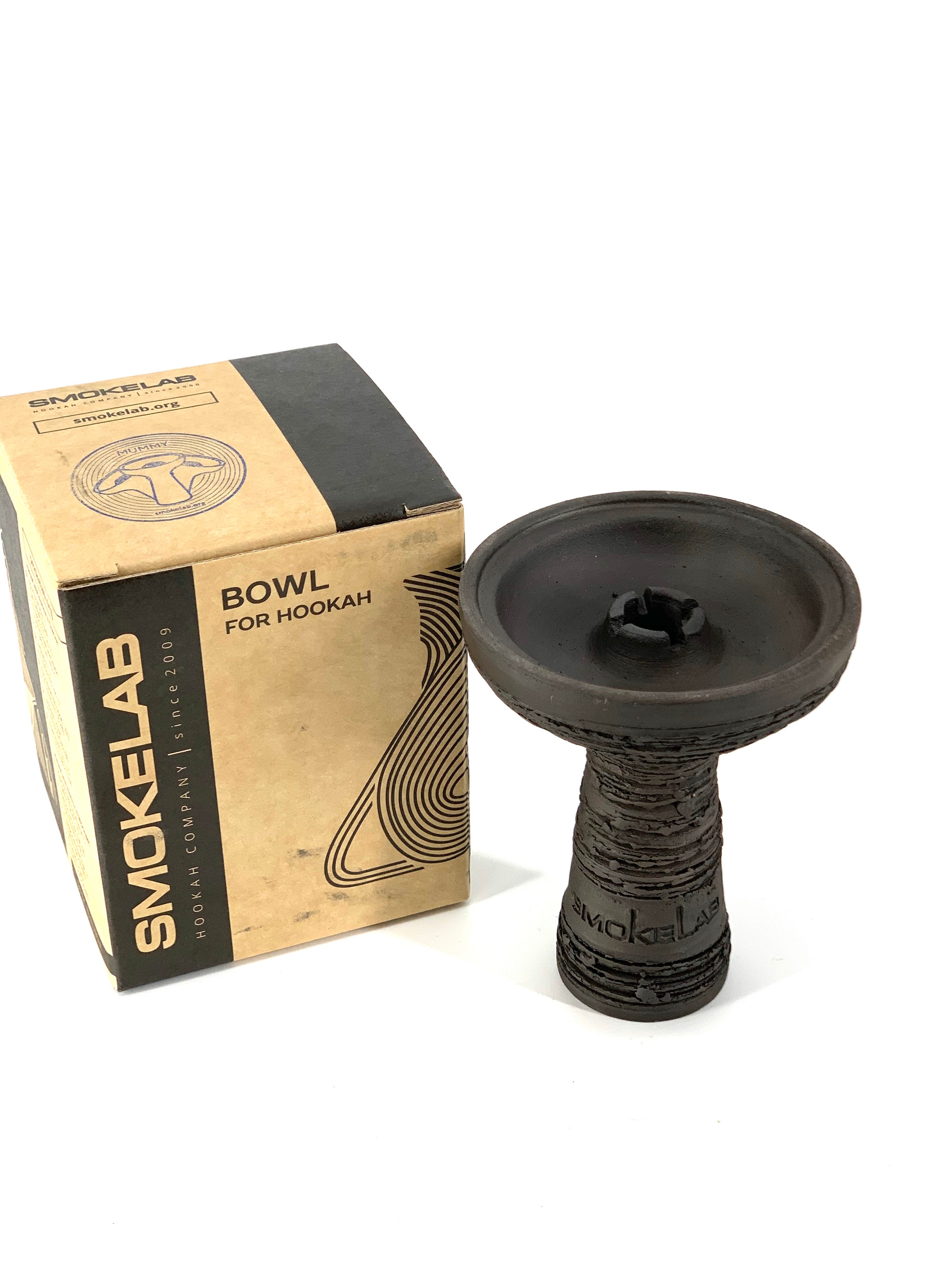 Smokelab Mummy Hookah Bowl Black - Hookah Junkie