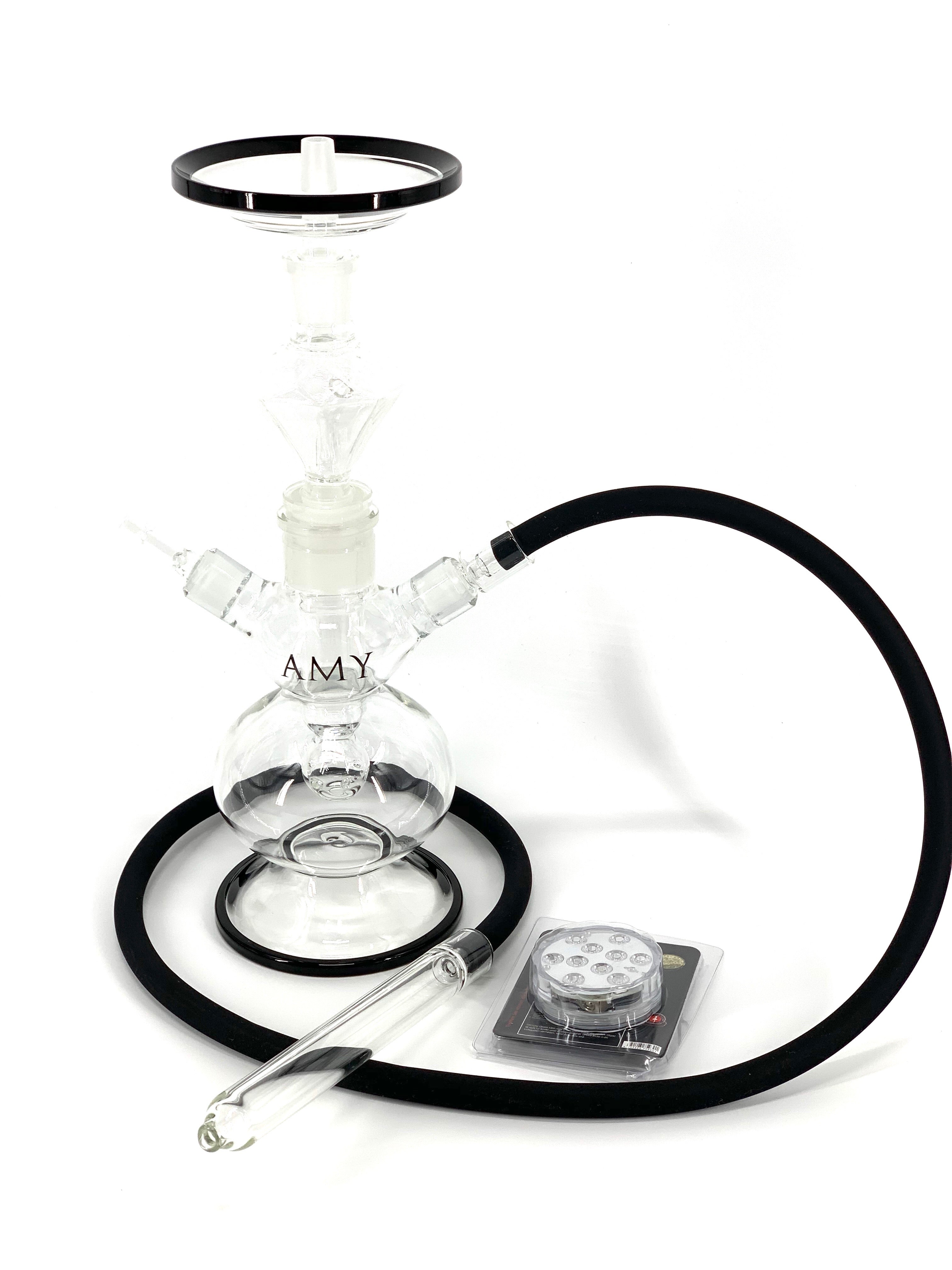 AMY DELUXE GLASS SHISHA GS03 - Hookah Junkie