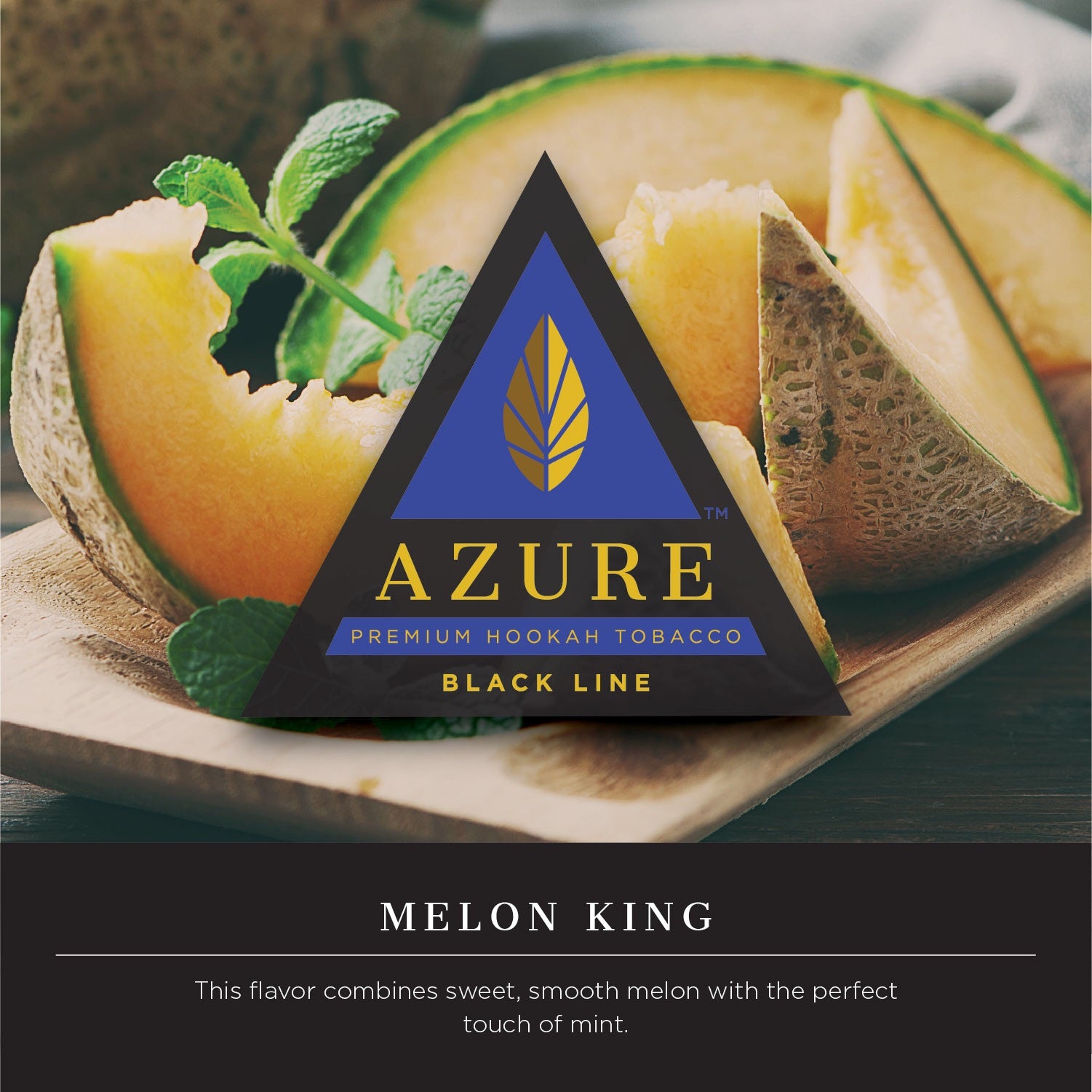 Azure Black Line 100 gram - Hookah Junkie