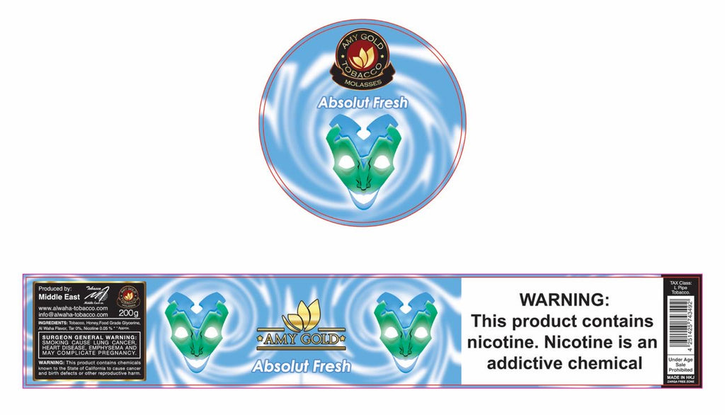 Amy Gold Shisha Tobacco - Hookah Junkie