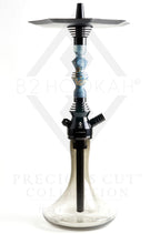 B2 Hookah® Precious Cut Collection™ Virgo Stellar Stream & Stabilized Burl Wood - Hookah Junkie