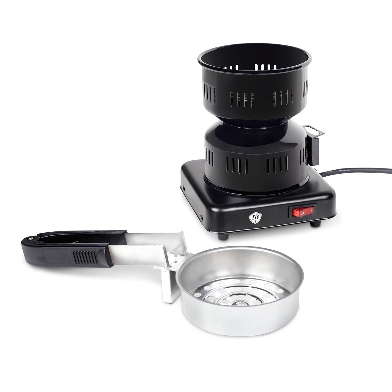 BYO Round Charcoal Burner - Hookah Junkie