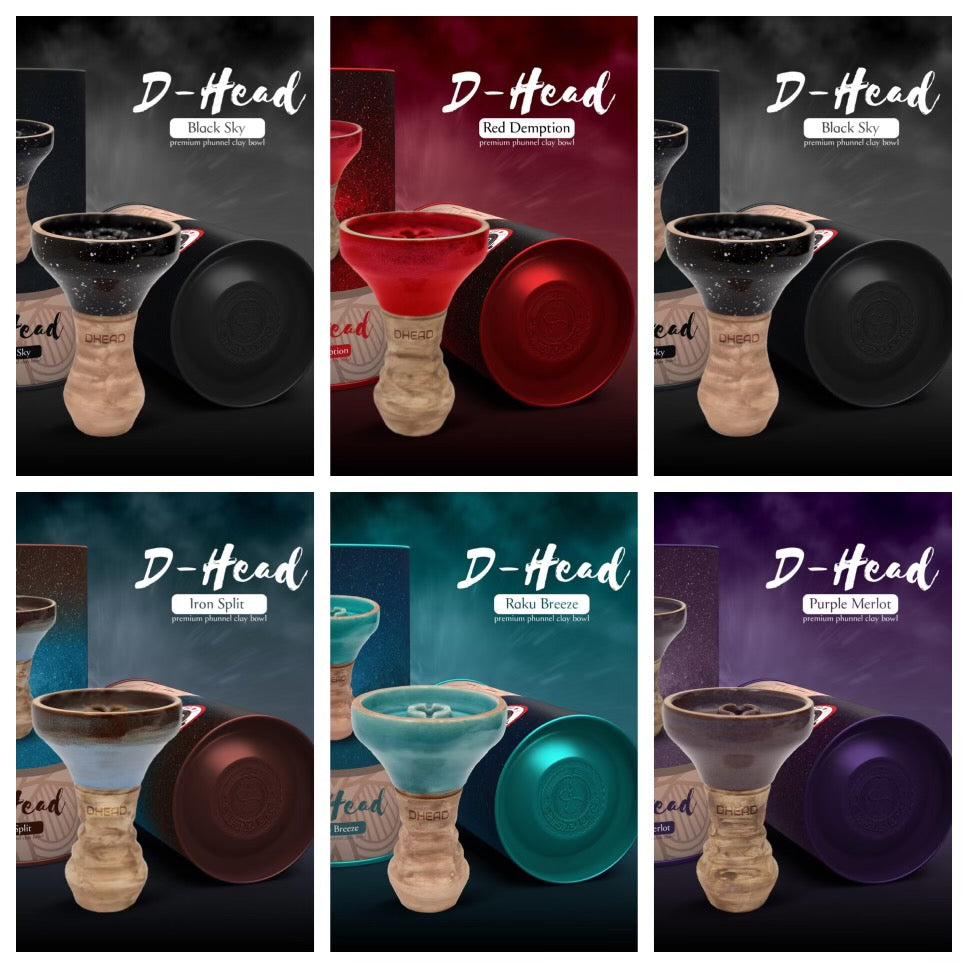 D Head Hookah Bowl - Hookah Junkie