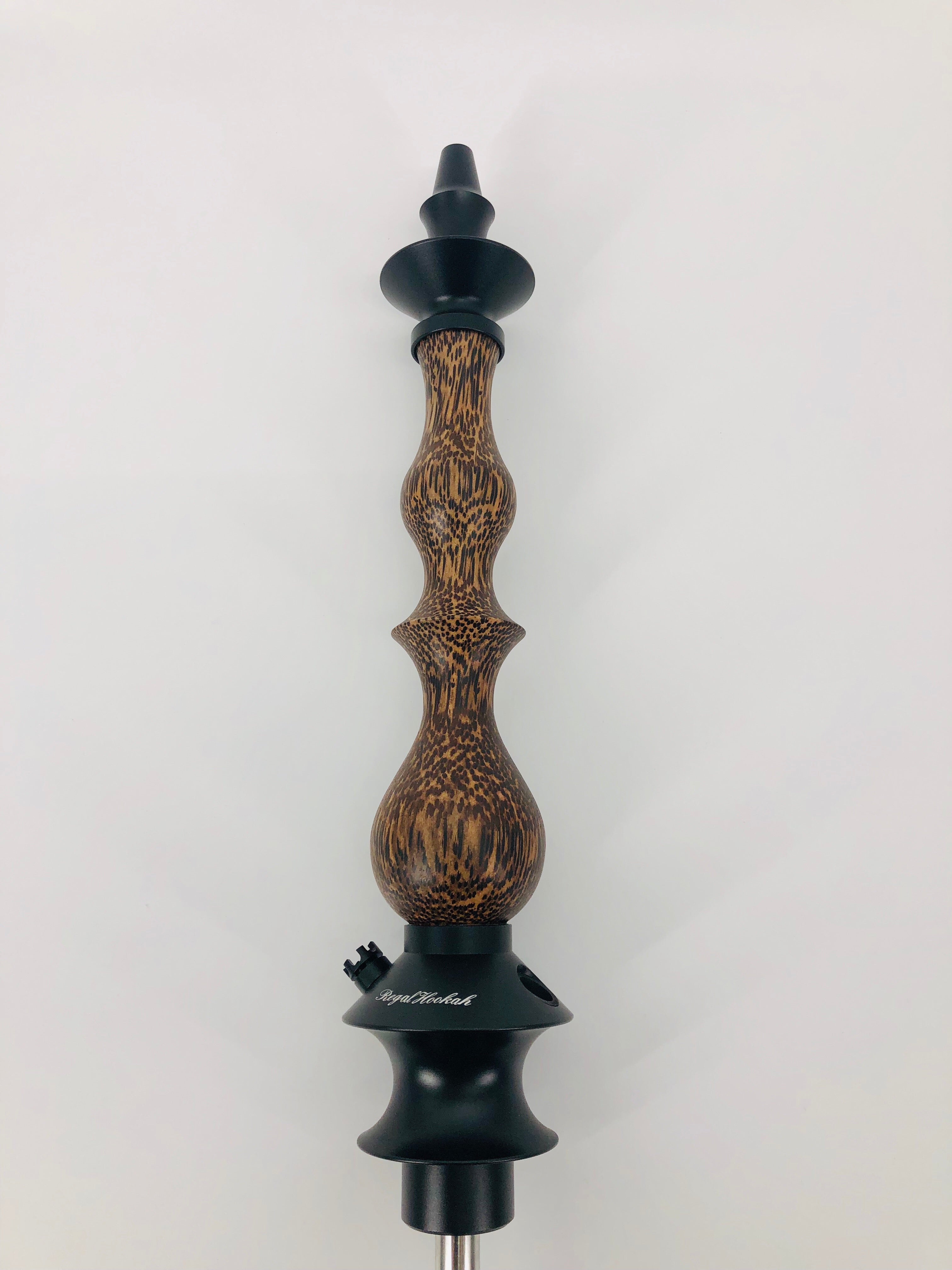 Regal Queen Stem  Black Palm Custom - Hookah Junkie