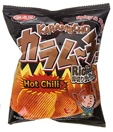 Exotic Soda Karamucho Rich Cut Hot Chili Chips