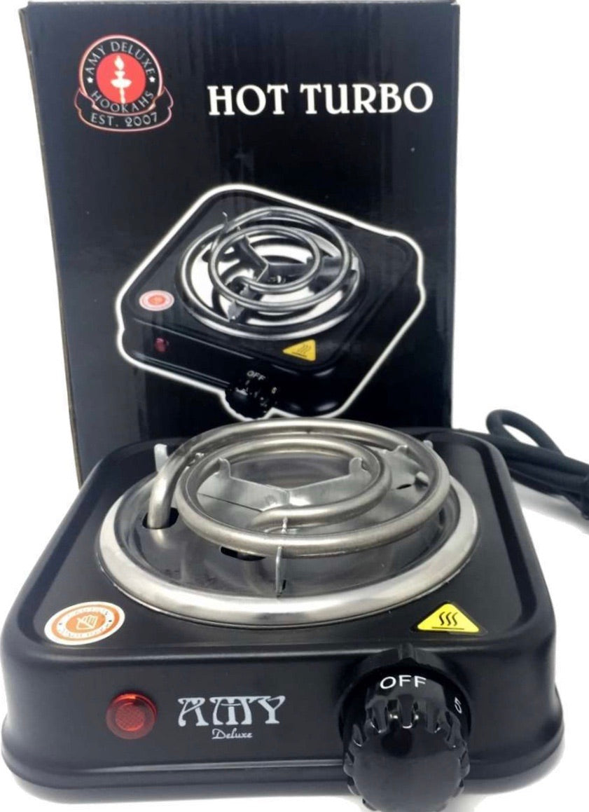 Amy Hot Turbo Charcoal Burner 500W - Hookah Junkie
