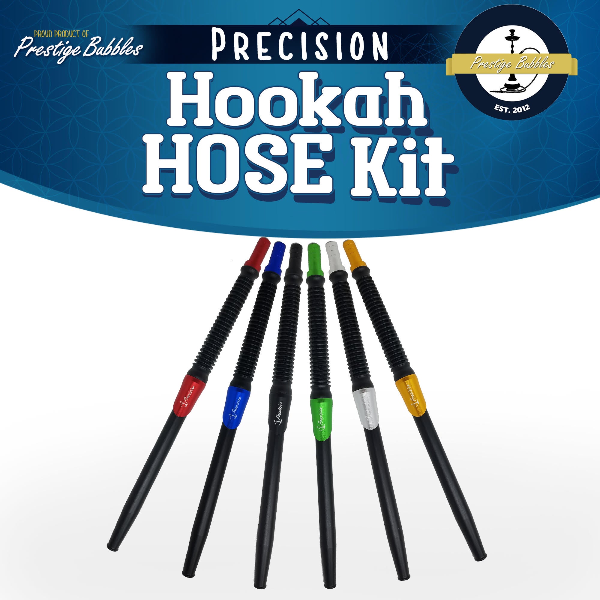 PRESTIGE PRECISION HOSE KIT - Hookah Junkie