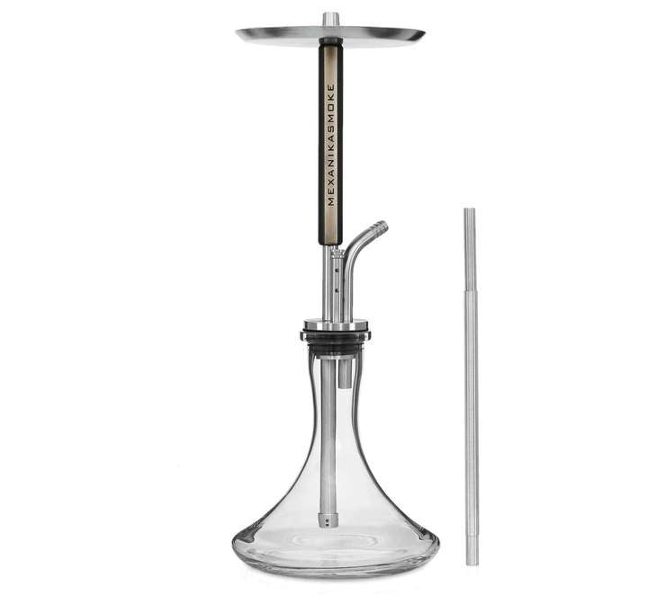 MEXANIKA PAROVOZ HOOKAH- BLACK/SILVER - Hookah Junkie