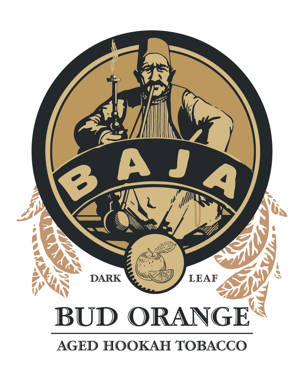 BAJA HOOKAH TOBACCO DARK LEAF 200G - Hookah Junkie
