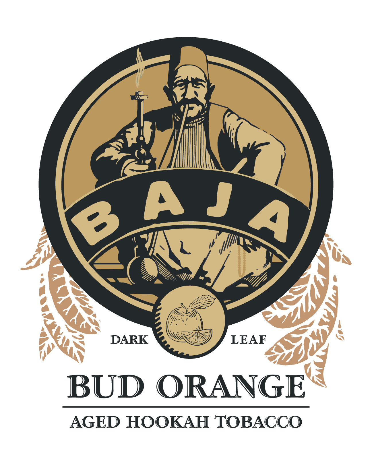 BAJA HOOKAH TOBACCO DARK LEAF 200G - Hookah Junkie