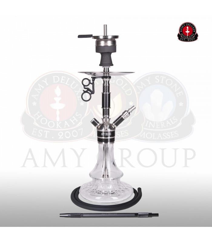 Amy Carbonica Solid Hookah - Hookah Junkie