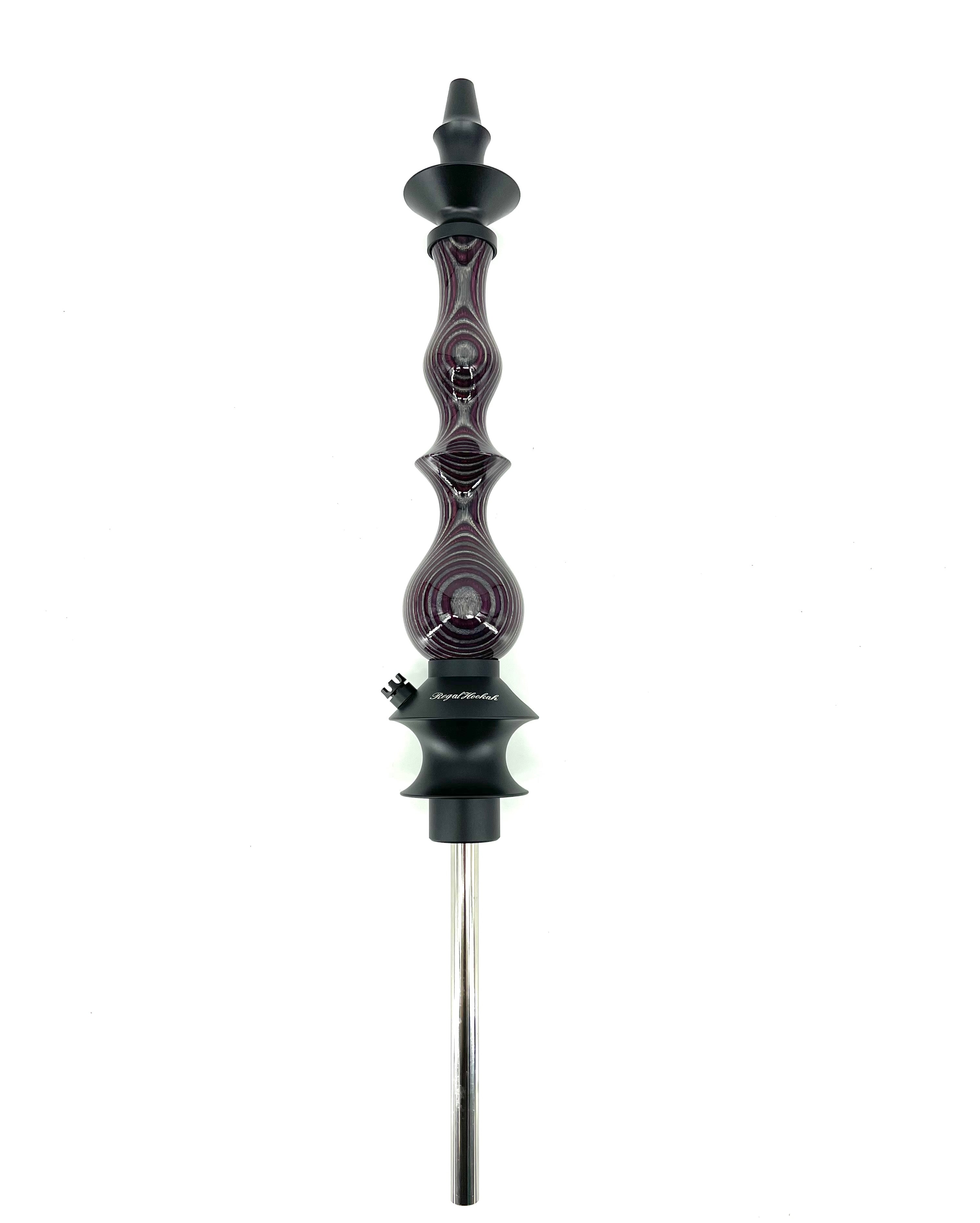 Regal Queen Dymondwood Purple Grey - Hookah Junkie