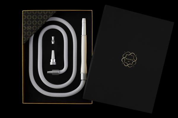 Kaloud Aeolis Argis  Silver Hose - Hookah Junkie