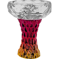 Diamond Bowl - Glass/Ceramic Bowl - Hookah Junkie