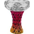 Diamond Bowl - Glass/Ceramic Bowl - Hookah Junkie