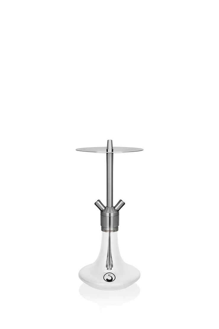 STEAMULATION PRIME WHITE MATTE HOOKAH - Hookah Junkie